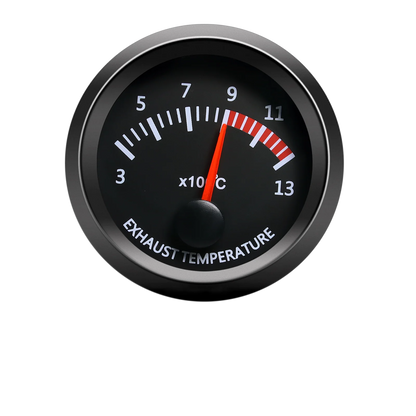 Universal 52mm 2" Car Auto Exhaust Gas Temp Gauge 300~1300 Celsius 12V Exhaust Gas Temp Gauge Ext Temp Meter EGT With Sensor