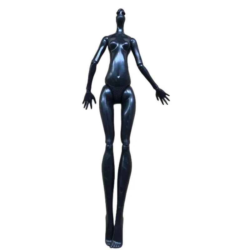 23cm Multi-Joints Movable Doll Figure Body Toy White Green Brown Blue Black Monster Doll Body to Fit Many Heads for Kids
