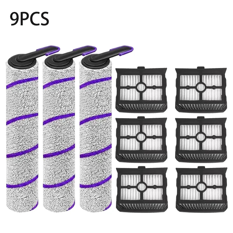 For Narwal S20 Pro, Rowenta X-Clean 10 Vacuum Mop Accessories Roller Brush Hepa Filter Replacement Parts