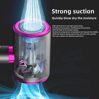 New High-Speed Hair Dryer 2400W High Power 15 Second Quick Drying Silent Negative Ion Hair Care Home Hair Salon Hair Dryer