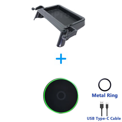 For Honda Odyssey RL6 2018-2022 2023 2024 Double Phone Holders Base Multifunctional Storage Box Car Screen Fixed Car Accessories