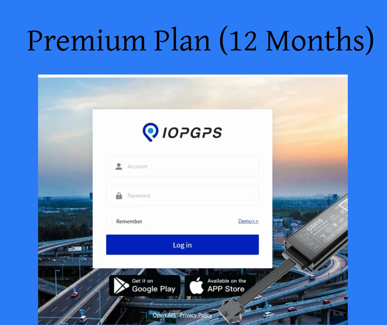 Wanway GPS Tracker Software | Real-time Tracking & Fleet Management Subscription for Logistics/Car Finance Global Universal SIM