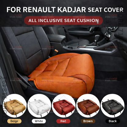 Car Seat Leg Support Extension Seat Cover Memory Foam Extender Cushion Interior Accessories For Renault Kadjar