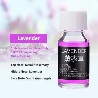 Car Air Freshener Essential Oils for Aroma Diffuser Air Humidifier Water-soluble 10ml Air Freshener Scents Fragrance Oil Perfume