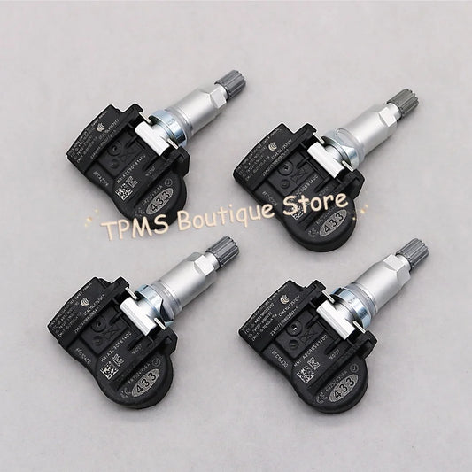4pcs 433MHz 68252495AA Sensor Monitor  For Alfa Romeo Giulia Stelvio Car Wheel Tires Pressure Monitoring System Replacement Part