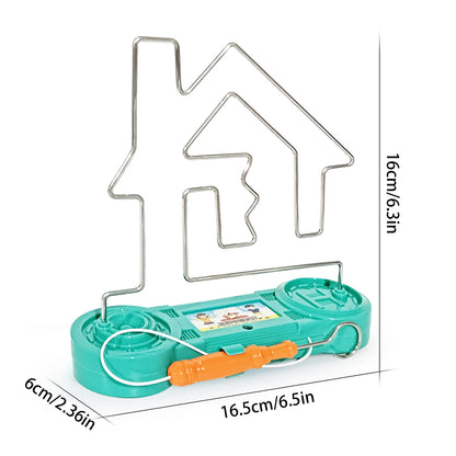 Electric Touch Fire Maze Toy Focus Training Desktop Game Fire Impact Hand Eye Coordination Puzzle Toy