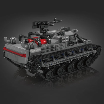 Technical Remote Control Military Tank Building Block RC EV2 All-terrain Tracked Vehicle Model Bricks Toys For Kids Gift