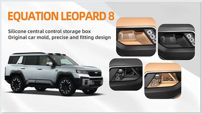 For ‌‌2024 Formula Leopard 8 Denza B8 Storage Box Center Armrest Hidden Box Cup Holder Organizer Interior Accessories