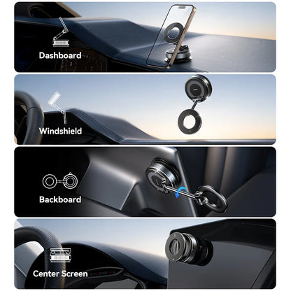 Joyroom Magnetic Car Phone Holder 360° Rotatable Suction Cup Phone Mount For Dashboard/Windshield For iPhone 4.7-7.0'' Phones
