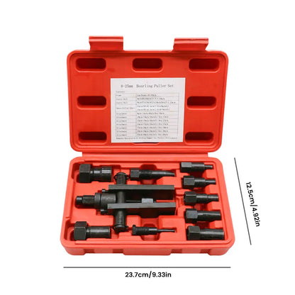 10Pcs 8-25MM Blind Internal Bearing Removal Tool Two Jaw Inner Insert Motorcycle Bearing Disassembly Tool Set