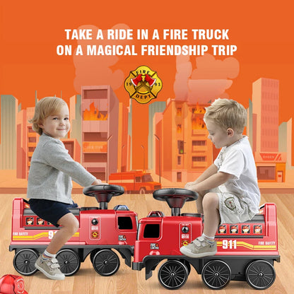 Chidlren Electric Car Kids Ride On Vehicles Cars Toy Fire Police Space Car Parking Stroller Toy Birthday Gifts for Boys Girls