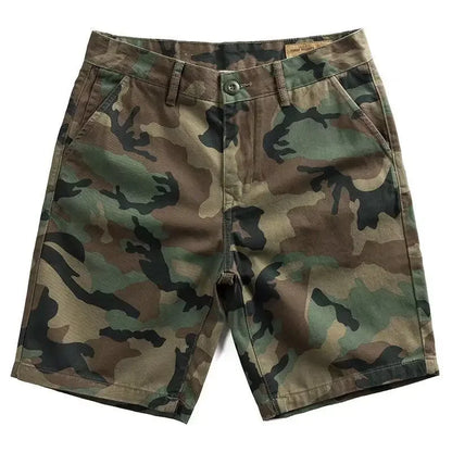 Short Pants for Men with Pockets Camo Mens Cargo Shorts Camouflage Japanese Street Style Elegant Hevy Whate Streetwear Clothing