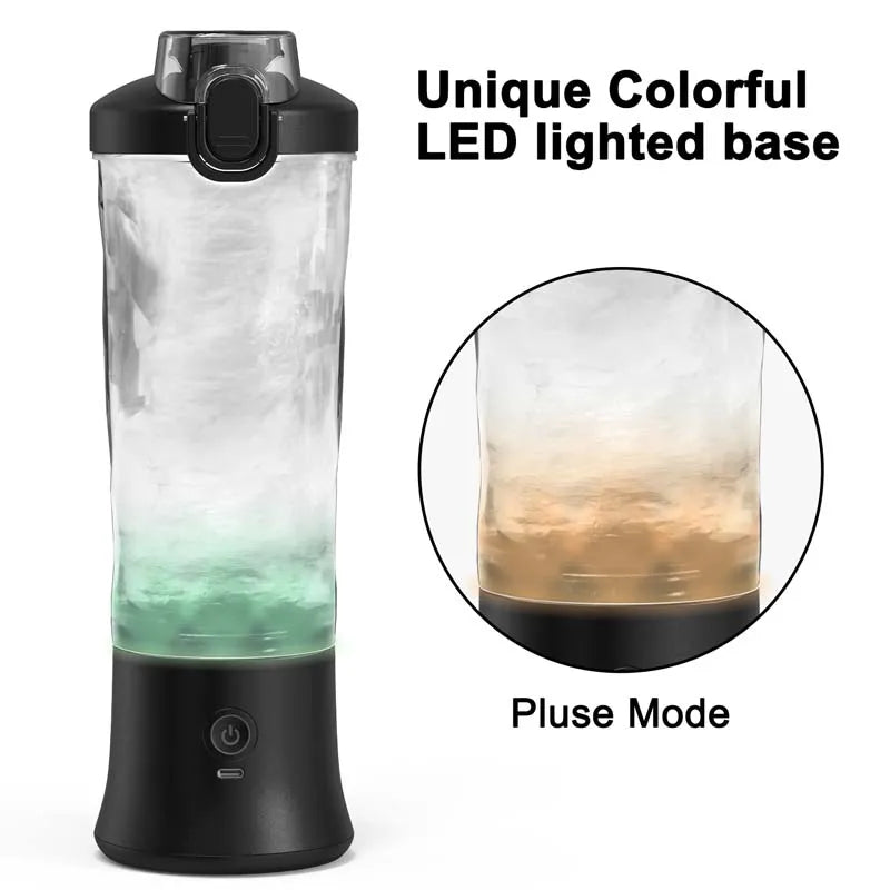 Ship Portable Blender Personal Electric Juicer with Lid Water Bottle Powder Fruit Shaker Bottle Ice Usb Juicer Cup