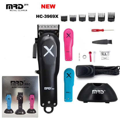 HC-90-4 MRD Smart Brain Hair Clipper Men's Professional Full Metal Lift Height Torque Digital Brushless Motor Cordless Trimmer