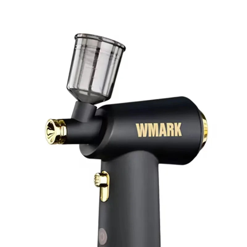 WMARK NG-AB001 Hairdressing Tool Wireless Charging Multi purpose Spray Gun Kit, with 3 adjustable pressure level LED displays, s