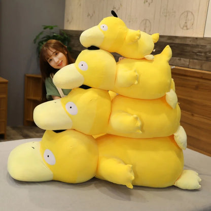Big Size Pokemon Psyduck Plush Charmander Squirtle Pikachu Yellow Duck Plush Stuffed Animal Toy Gengar Doll Gift for Kid