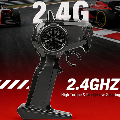2026 RC Drift Car 1/64 Scale 360 Spin Remote Control Mini High Speed Professional Drift Vehicle Kids Boys Birthday Gift Toys Set