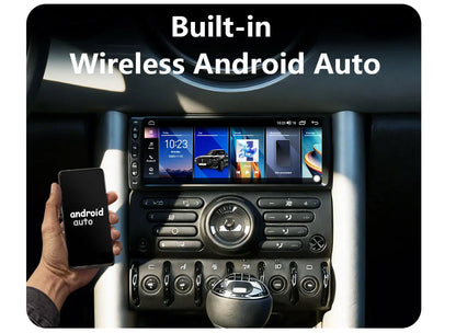 CHSTEK Android 14 Car Radio Stereo For BMW Mini Cooper S R50 R52 R53 2004-2007 Carplay Multimedia Player GPS WIFI 4G Autoradio