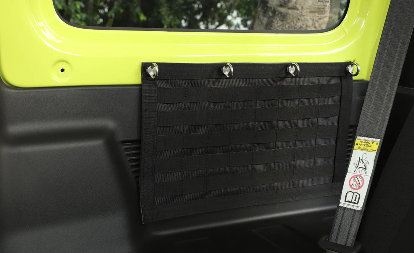 Car Tailgate Storage Bag Organizer Tool Kit Pocket for Suzuki Jimny JB64 JB74 2019-2024 Stowing Tidying Interior Accessories