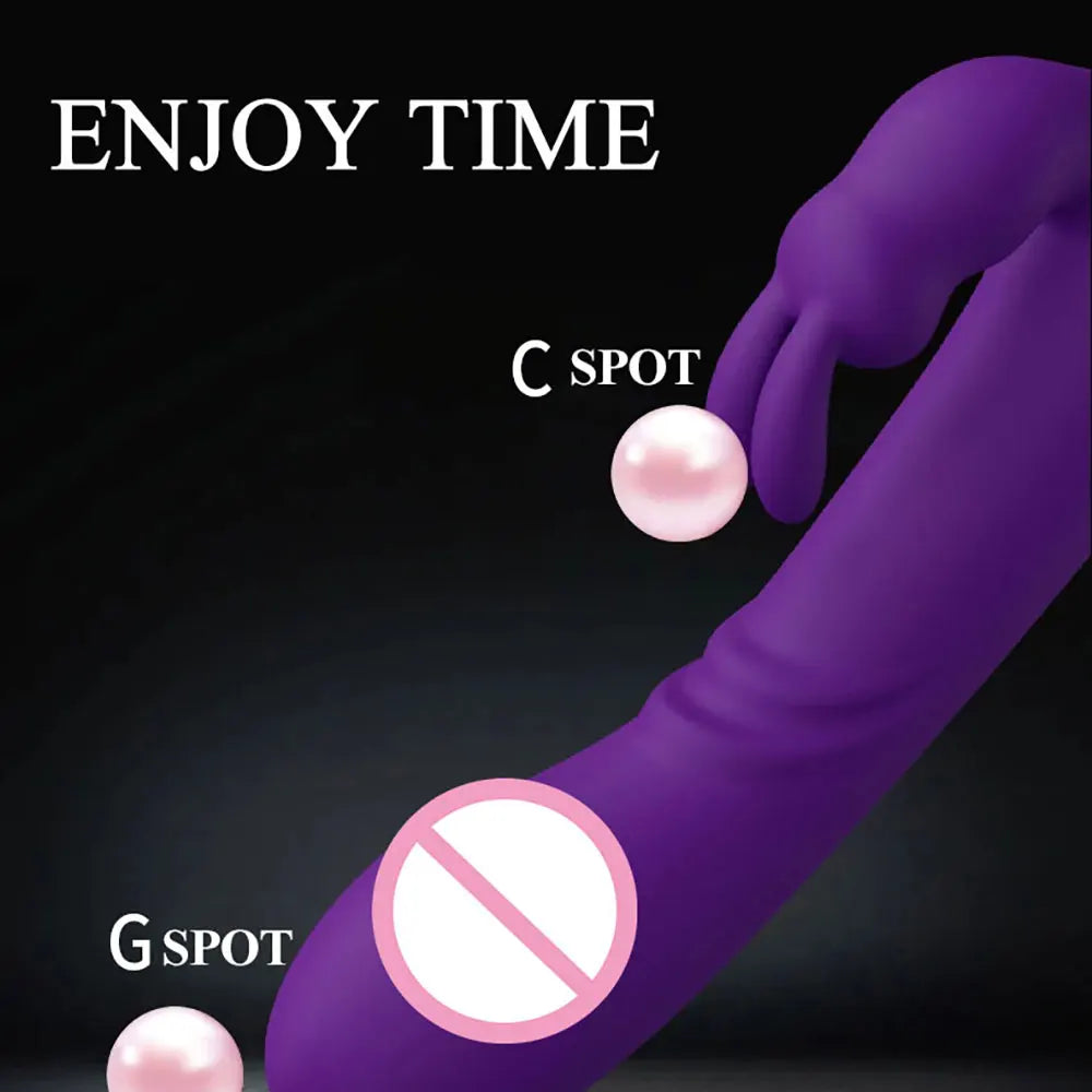 Double Head Powerful Vibrator for Women 30 Speed Clit Stimulator G Spot Vagina Massager Female Masturbator Sex Toys for Adult 18