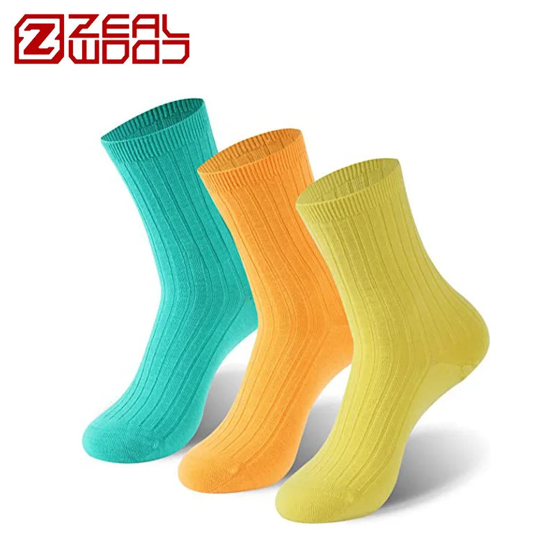 ZEALWOOD Men's Women's Merino Wool Antibacterial Socks Ankle/Crew Anti-blister Ultra-Light Running Golf Tennis Cycling 1/3 Pairs