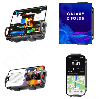 Universal Car Phone Holder Wireless Charger Phone Mount Intelligent Induction Electric Rotation Phone Holder Charger Magsafe