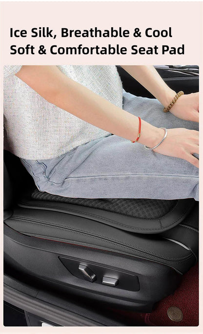 For DS SPIRIT DS3 DS4 DS5 DS6 DS7 Summer Ice Silk Car Seat Cushion All-Season Universal Front & Rear Seat Back Cushion Cool Pad
