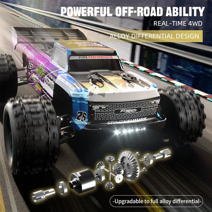 JJRC C8803 C8805 RC Car 4x4 Super Brushless 50/60/70KM/H 4WD High Speed RC Off-Road Car Children and Adults Toys