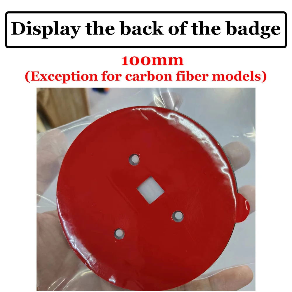 8/9/10cm Emblem Car Front Hood Badge Rear Trunk Sticker for Skoda Octavia Rapid Fabia S Logo Superb KAMIQ Kodiaq VRS Accessories