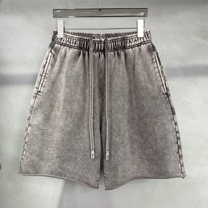 Shorts Summer New 420g Batik Men's Shorts American Street Trendy Brand Retro Men's and Women's Medium Pants