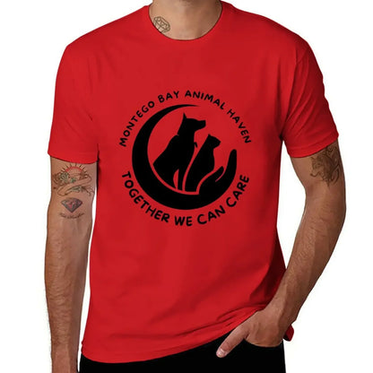 Together we can care T-Shirt oversizeds Short sleeve tee Men's t-shirt