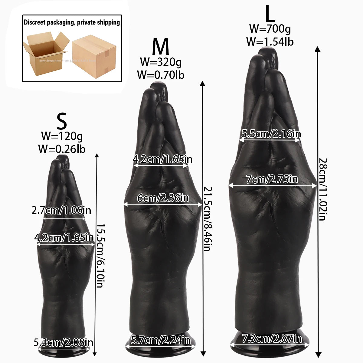 New Fist Hand Anal Plug butt plug Vaginal Butt Dilator Men Anus Expander Big Dildo Female Masturbator Sex Toy 18 Adult For Women