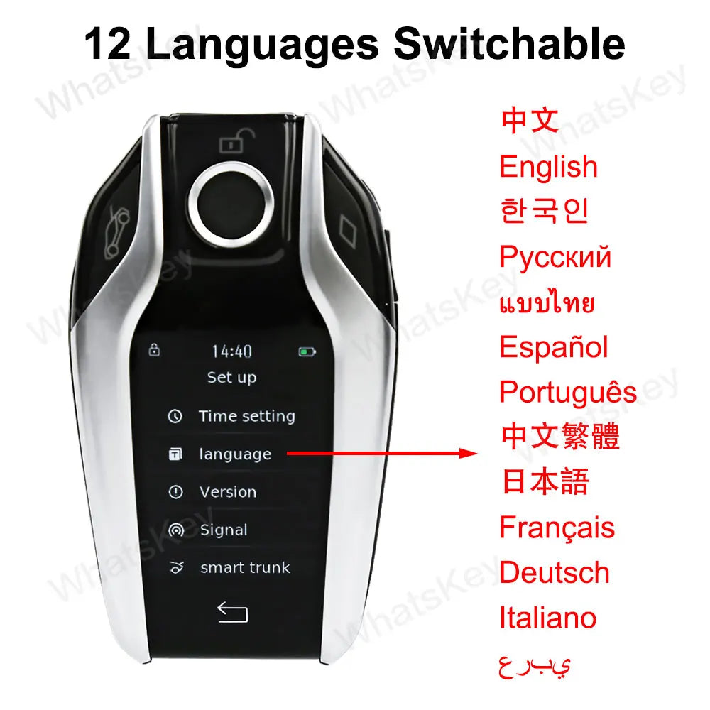 Newest CF618 Universal Modified LCD Smart Key Screen Display For BMW/Audi/Benz/Ford/Hyundai/Kia/Toyota/VW Keyless Entry