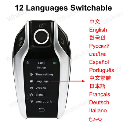 Newest CF618 Universal Modified LCD Smart Key Screen Display For BMW/Audi/Benz/Ford/Hyundai/Kia/Toyota/VW Keyless Entry