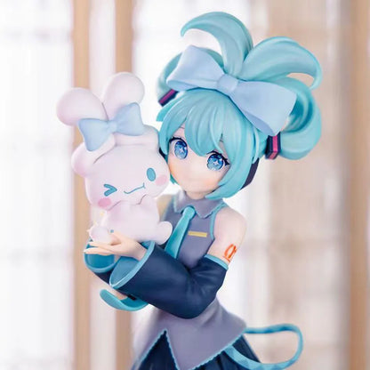 Hot Kawaii Girl Hatsune Miku Anime Figure Fashion Subclture Miku Action Figure Christmas Gift PVC Collection Model Doll Toys