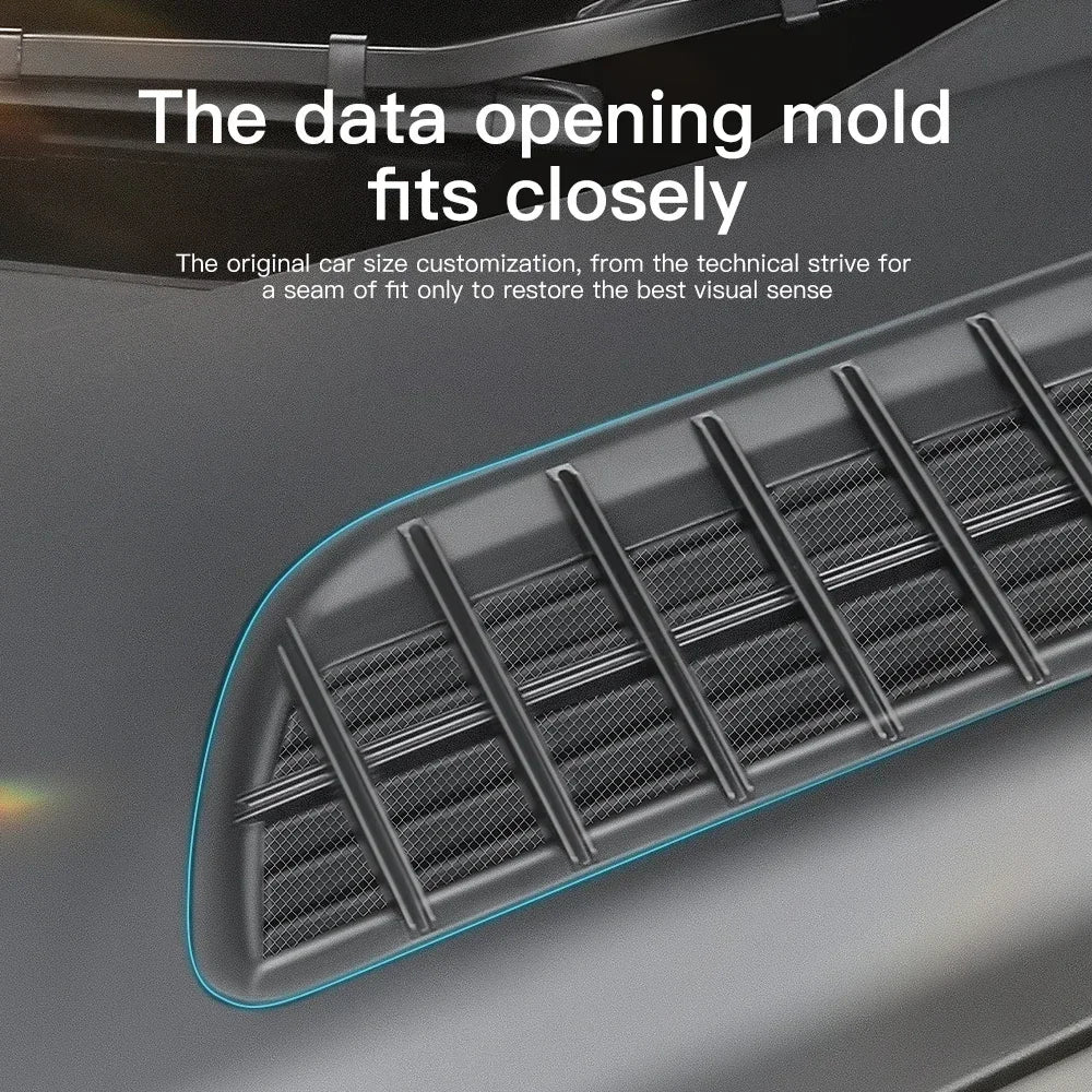 YZ Air Inlet Protective Cover For Tesla Model Y/YL 2026 Juniper Anti-insect Anti-fouling Front Air-Conditioning Insect-proof Net