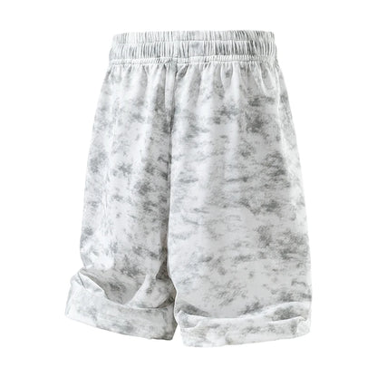 American High Street Five-Quarter Men's Camouflage Shorts Summer Thin Straight Loose Short Sports Pants Trendy Brand Men Bottoms