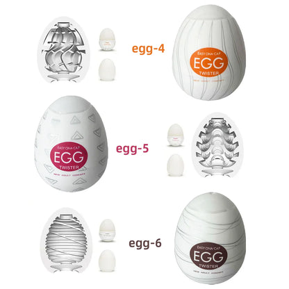 Egg-Shaped Male Personal Massager Soft Silicone Pocket-Sized Intimate Care Device for Men's Body Relaxation and Comfort