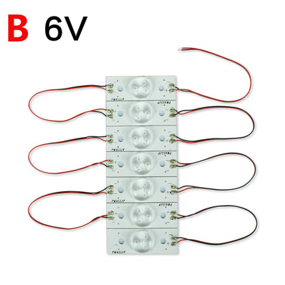 25 lot 175pcs NEW for 20-120 inch 3V 6V LCD TV SMD Lamp Beads with Optical Lens Fliter LED TV Repair