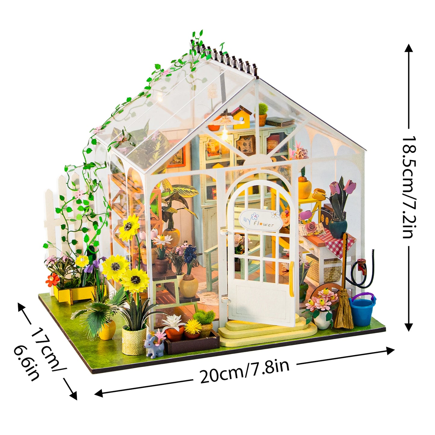 3D Puzzle Doll House Assembly Building Model Kit DIY Mini Wooden DollHouse Making Room Toys Home Bedroom With Furniture Gifts