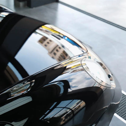 Glossy Black Car Vinyl Wrap Film Personalization Waterproof PVC Car Decoration PET Decal Motorcycle Auto Body Protective Film
