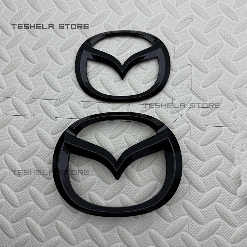 Car Front Hood Emblem Logo RearTrunk Badge For MAZDA 2 Bonnet Badge Rear Trunk Stickers Demio 2009-2025 14CM 12.5CM 11.5CM10.5CM