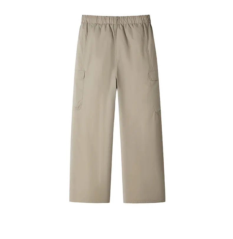 90 Duck down Winter Outdoor Windproof Warm Workwear Trousers Straight Leg Bootcut Ski Pants Fashionable Couples Style