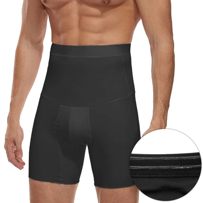 Men Body Shaper Tummy Control Compression Shorts Belly Slimming Shapewear Abdomen Reducer Panties Fitness Boxer Pants Underwear