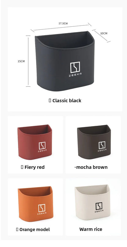 Suitable for ZEEKR 007gt 7X Zeekr 001 009 mix zeekr 9x car garbage bin storage box, car door water cup holder