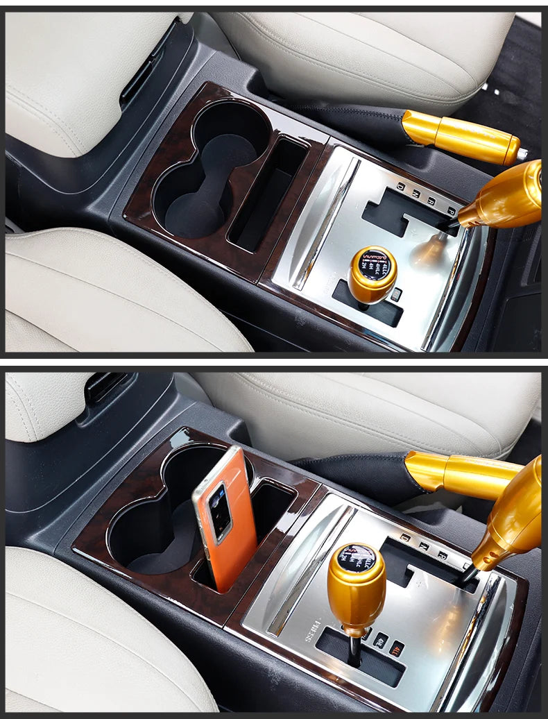 V97 V93 V87 For Mitsubishi Pajero Central Control Cup Holder Shogun Drinks Holders Deepened Montero Interior Accessories