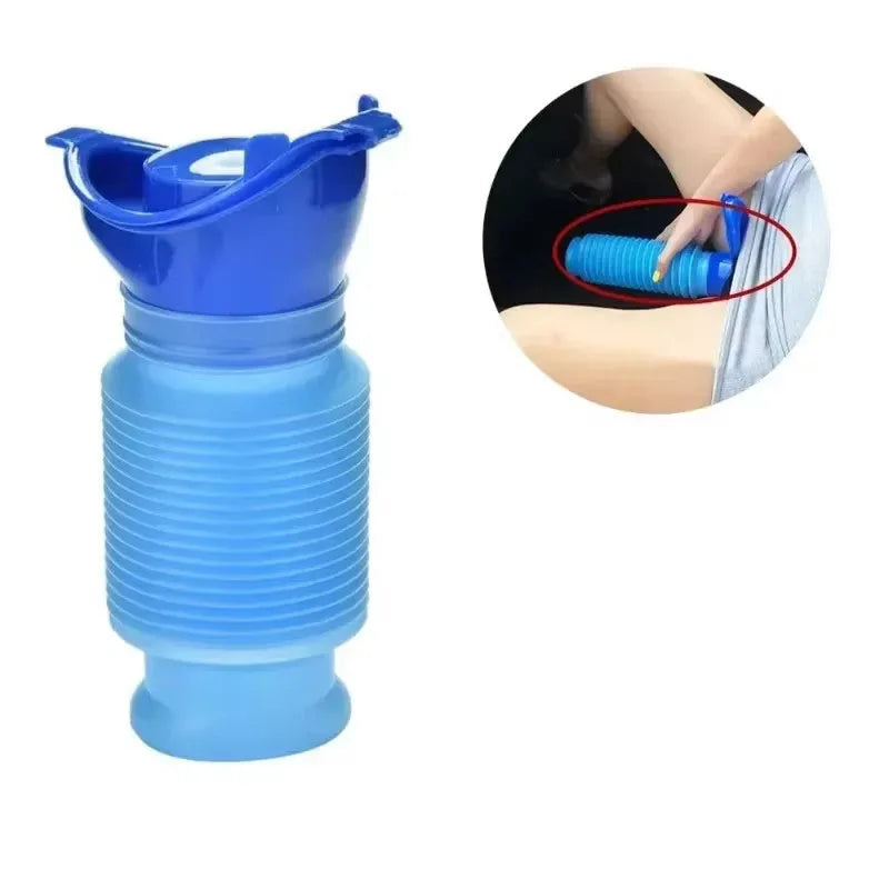 1-4Pcs Outdoor Portable Car Urinal, Retractable Non Squatting Travel Camping Hiking Emergency Urinal Outdoor Retractable Product