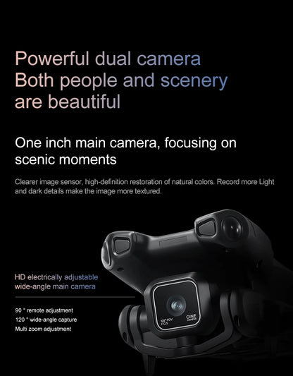 K900 MAX 8K Professional Drone with Dual Camera WiFi FPV Aerial Photography 360° Obstacle Avoidance Quadcopter airdrop Drone Toy