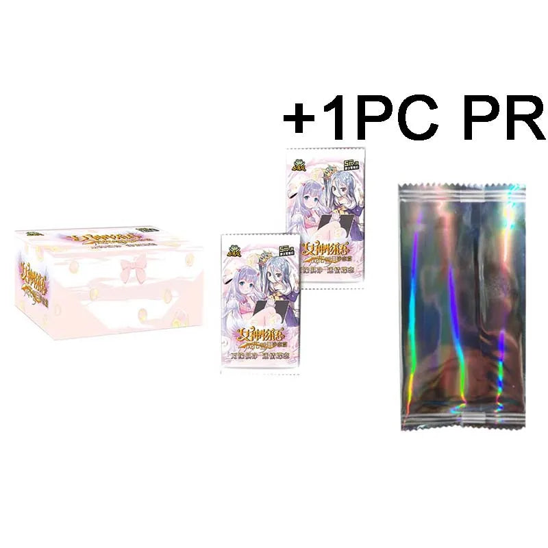 Goddess Story Collection Cards PR Booster Box Pack Full Set Bikini Puzzle Tcg Sexy Girl Party Game Playing Cards