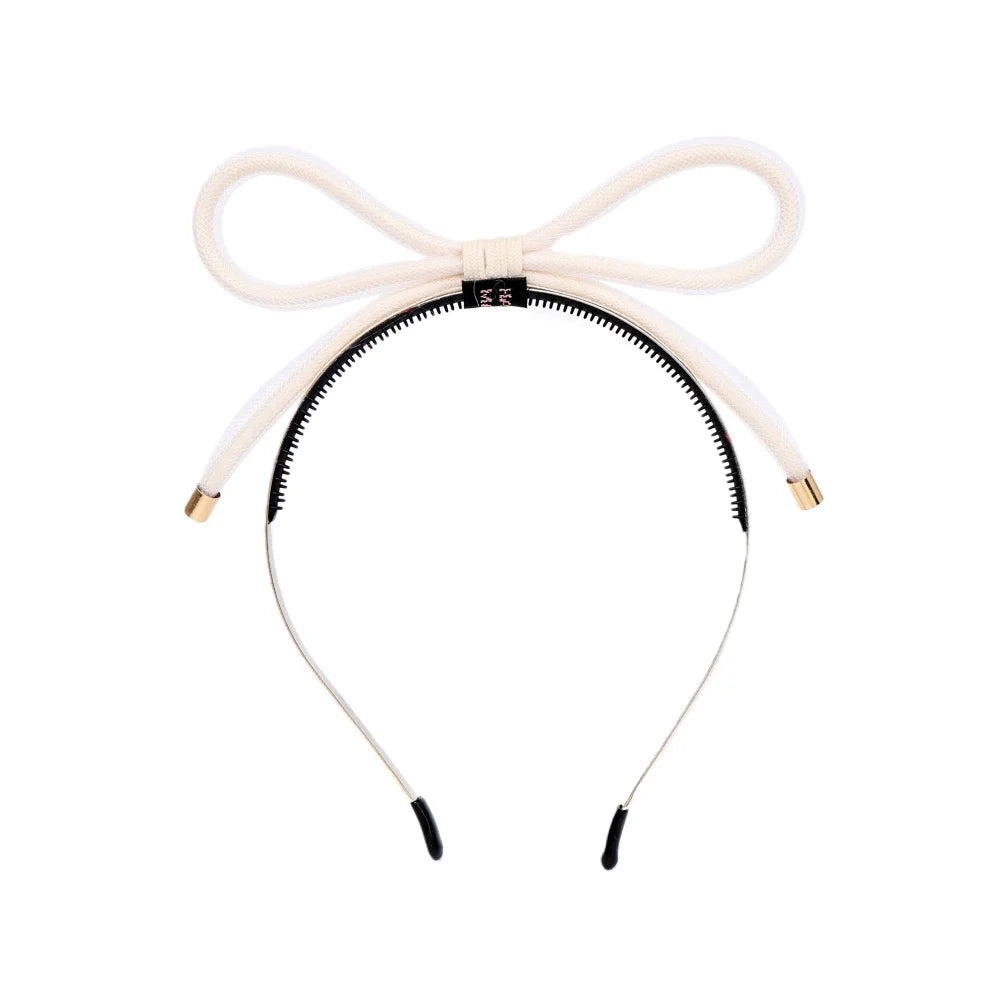New network management bow tie headband bow tie hair accessory hair clip baby headband girl decoration